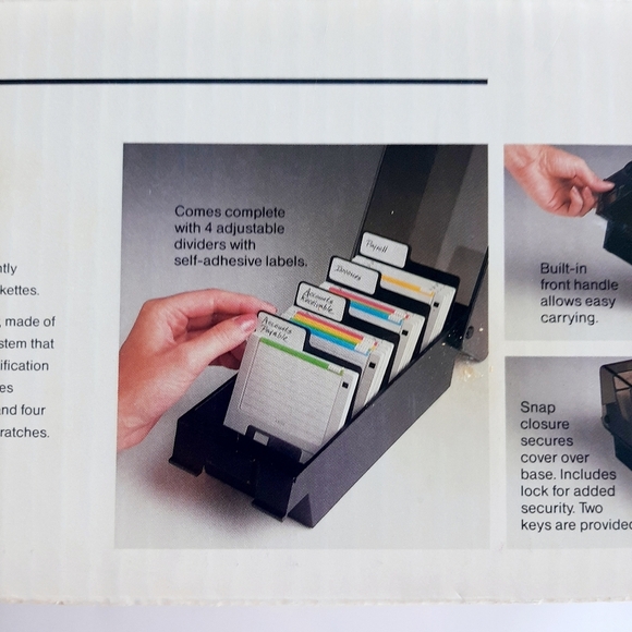 FELLOWES DISKETTE FILING TRAY - Picture 10 of 14